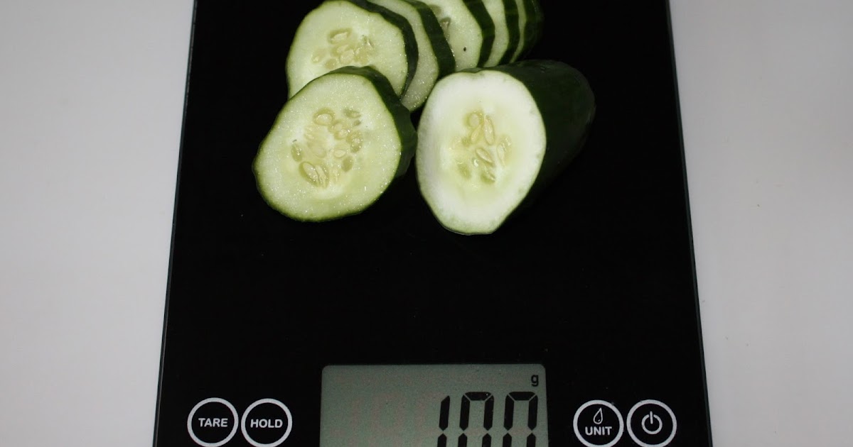 100 Grams 100 Grams of Cucumber