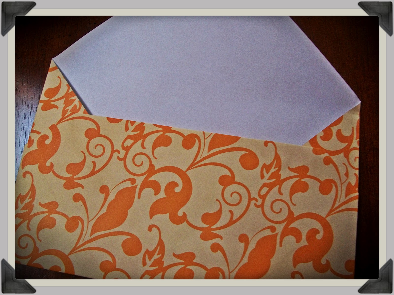 Halfway To Hipster Scrapbook Paper Envelopes
