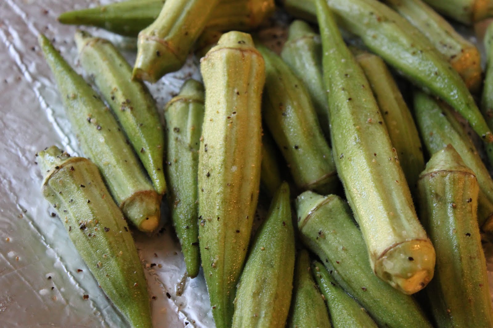 A WellSeasoned Life Okra on the Grill