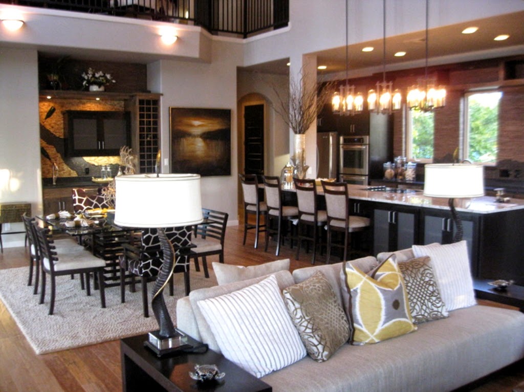 open space kitchen and living room - home decorating ideas open space kitchen and living room - home decorating ideas