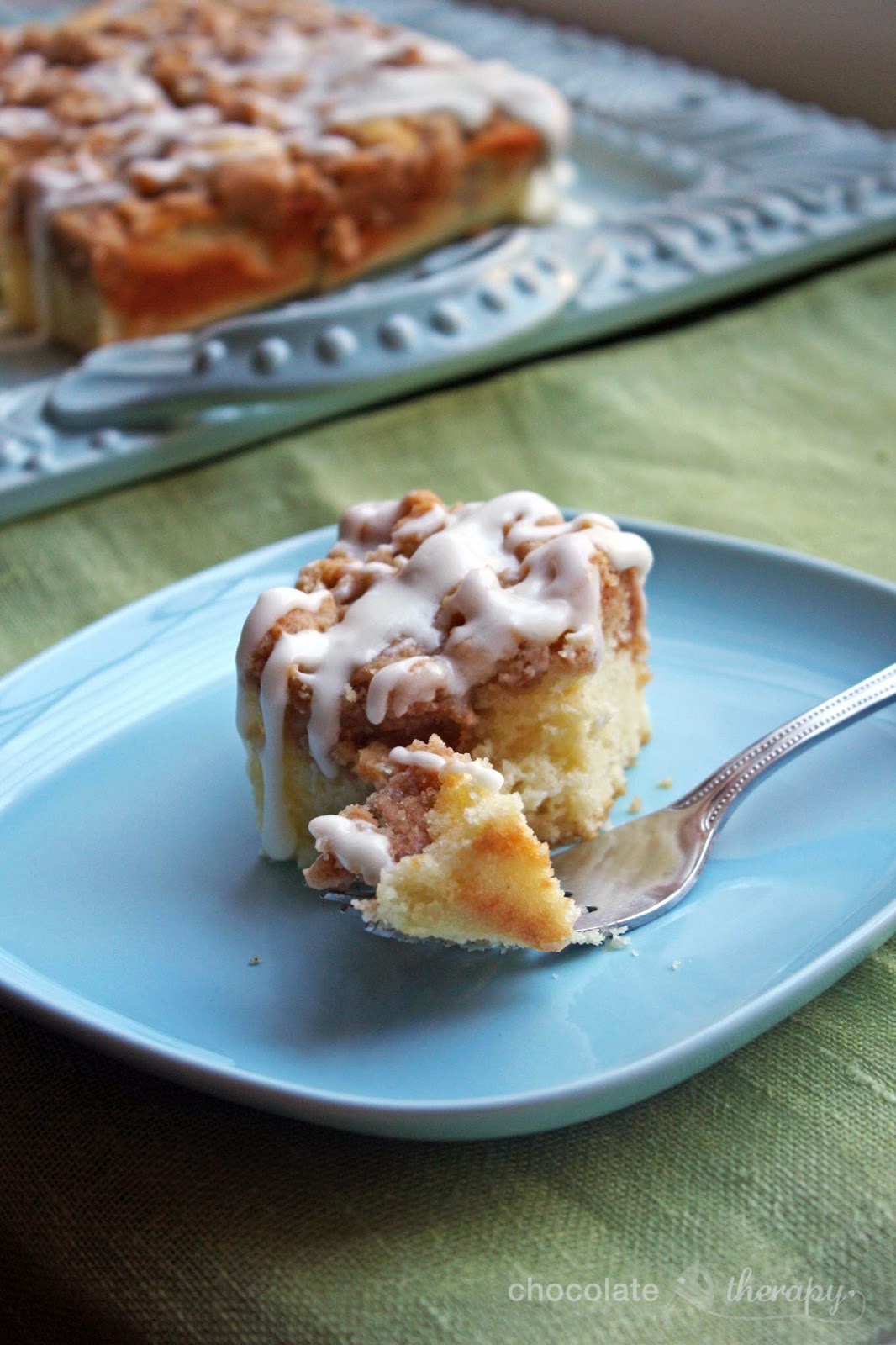 Chocolate Therapy New York Style Crumb Cake