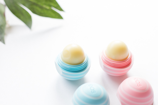 eos visibly soft lip balm review