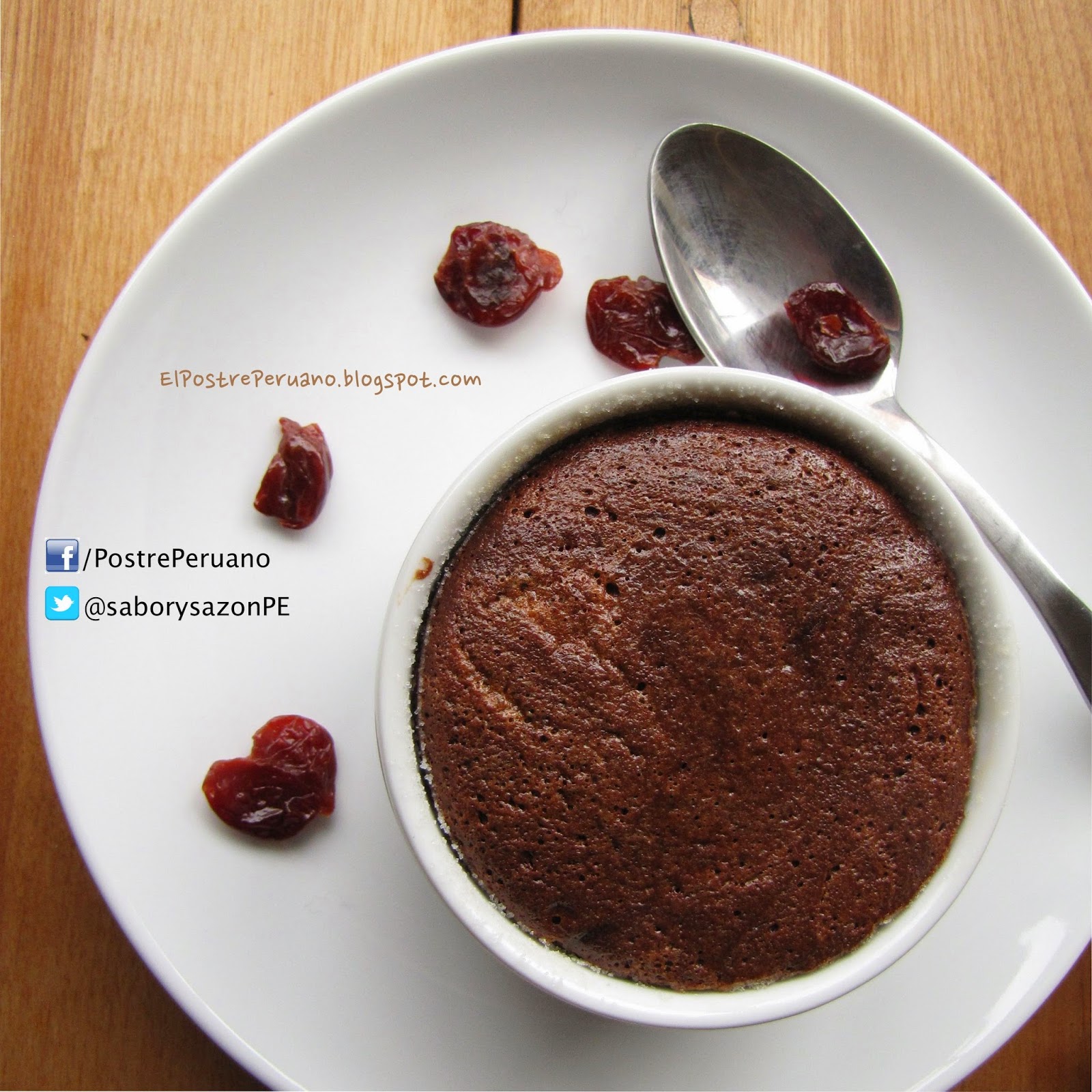 RECETA SENCILLA - SOUFFLE DE CHOCOLATE - Postres con #chocolate - REPOSTERIA Y PASTELES