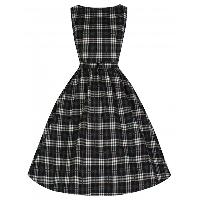 audrey-chic-50s-inspired-green-check-swing-jive-dress