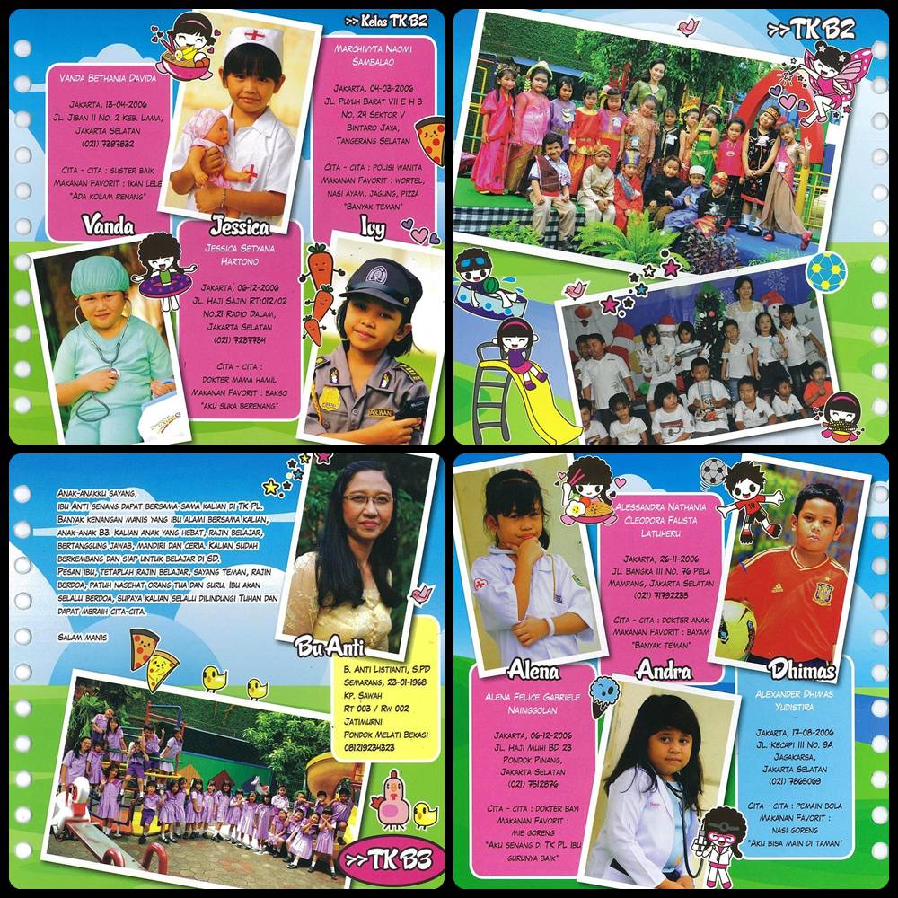 Keluarga Kecapi dan Kisahnya Yearbook TK PL Dhimas, 2012