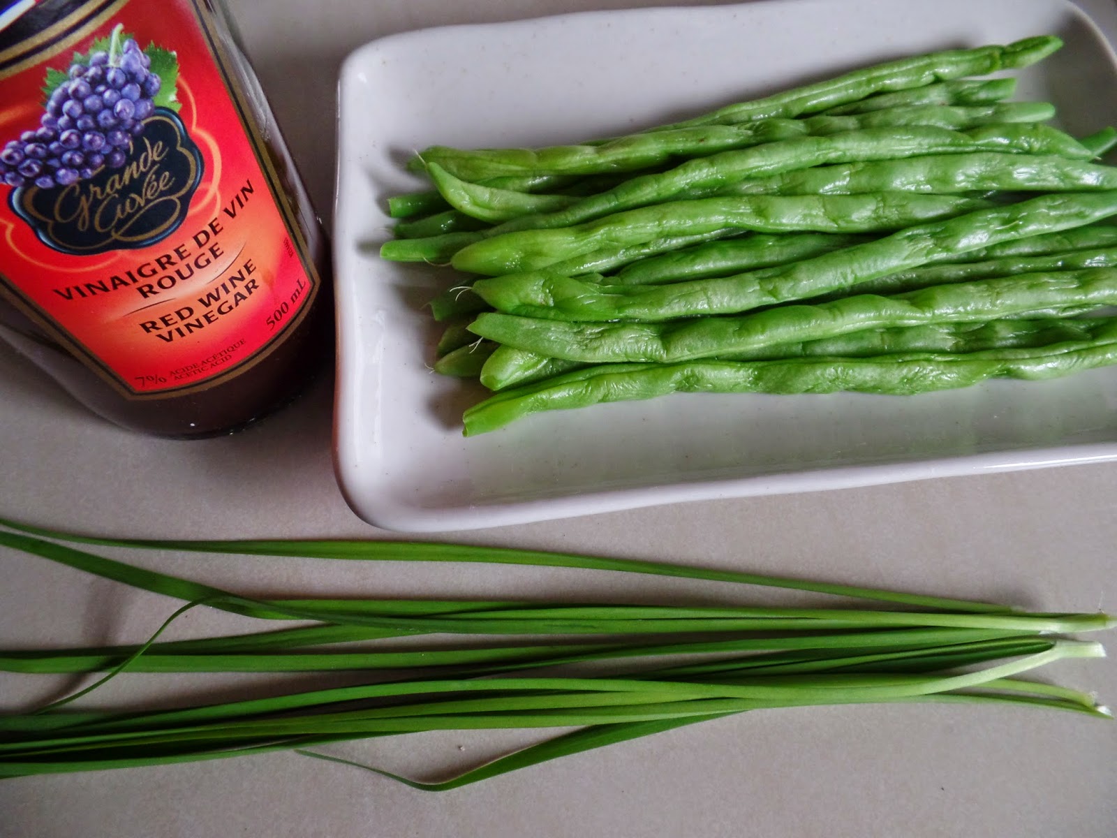 kitchen flavours Green Beans Fans with Mustard Sauce