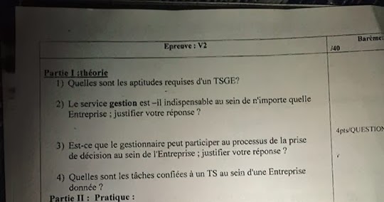 Efm Regional 2012 2013 1er Annee Tce Metier Et Formation Sciences Economiques Et Comptabilite