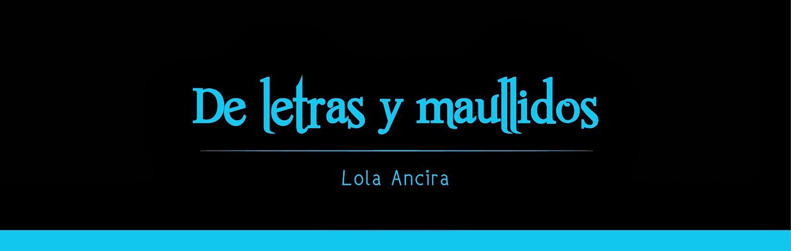 De letras y maullidos