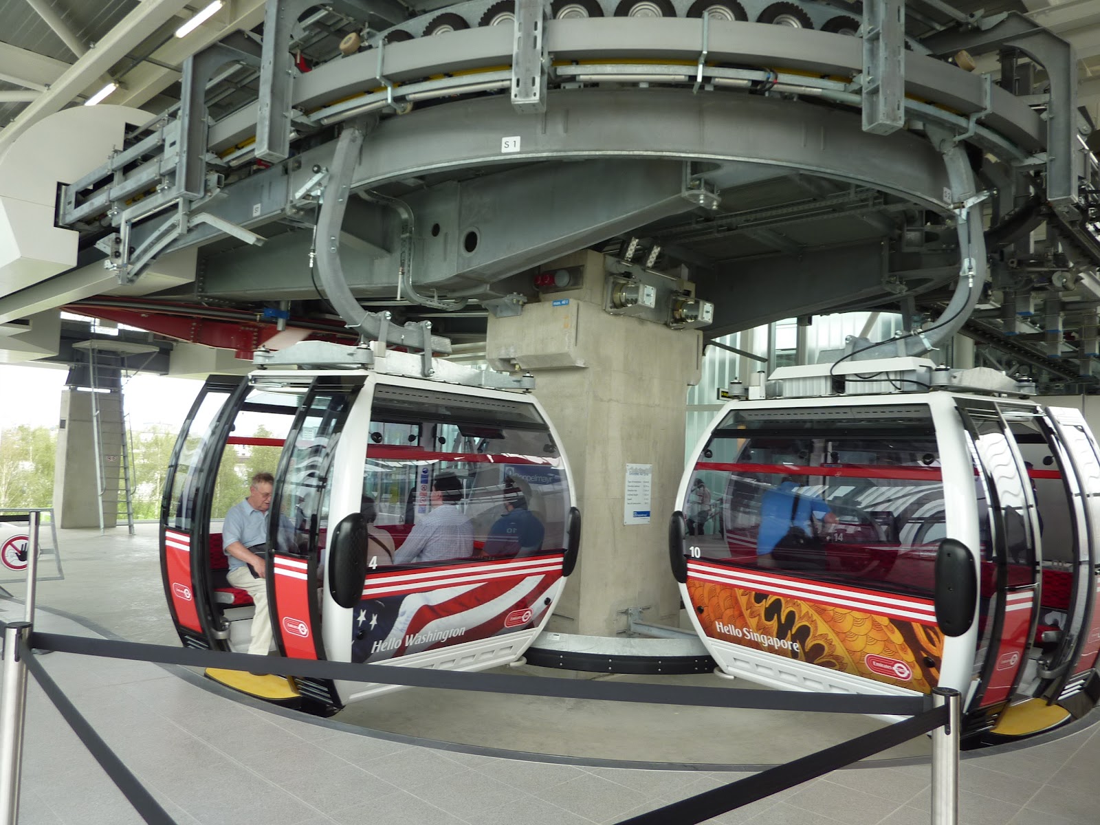 London Living It's Your London A new cable car swings out over the