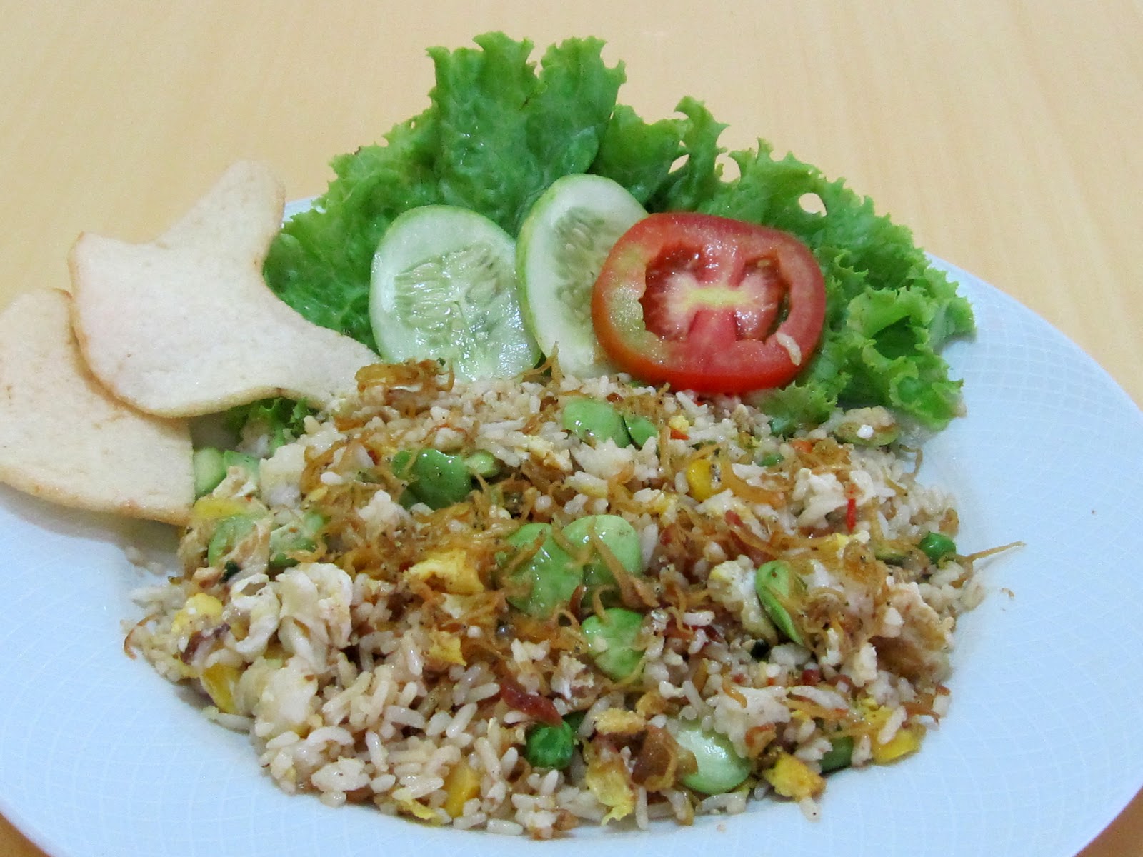 Dapur Lezat Resto Masakan Indonesia Nasi Goreng Ikan Teri