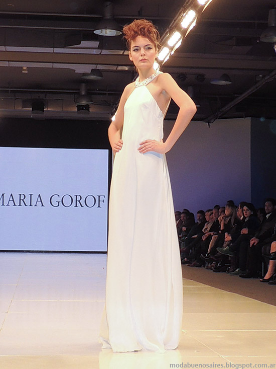 María Garof primavera verano 2015 vestidos. Moda primavera verano 2015.