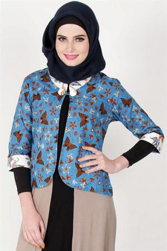 model blazer wanita muslimah 2017/2018 model blazer wanita muslimah 2017/2018
