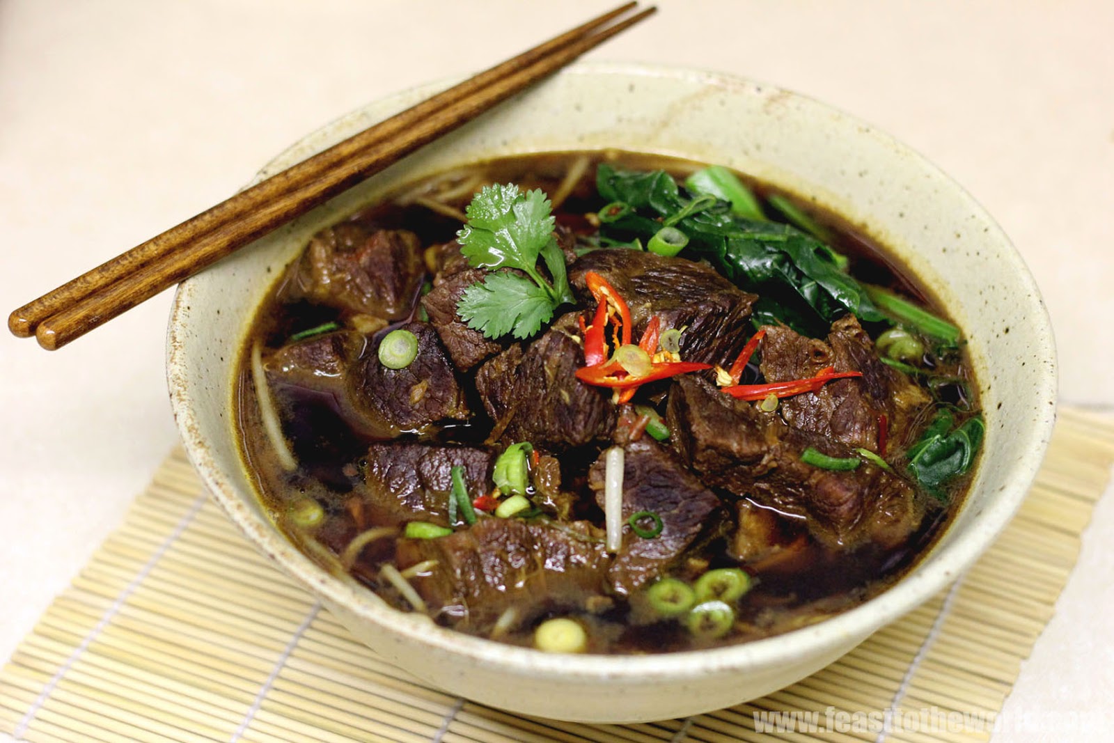 FEAST to the world Baby It's Cold Outside Red Braised Beef Brisket