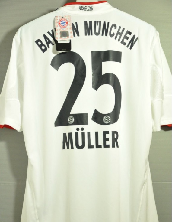 bayran munchen 3rd jersey with original print 25 thomas muller nice day sports