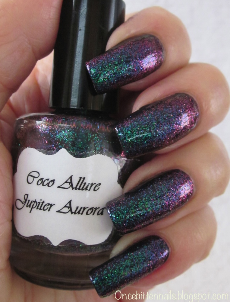 Once Bitten Nails A Nail Polish Blog Jupiter Aurora by Coco Allure