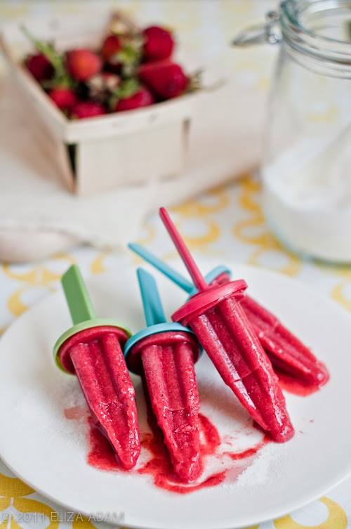 Notes from My Food Diary Strawberry Pops