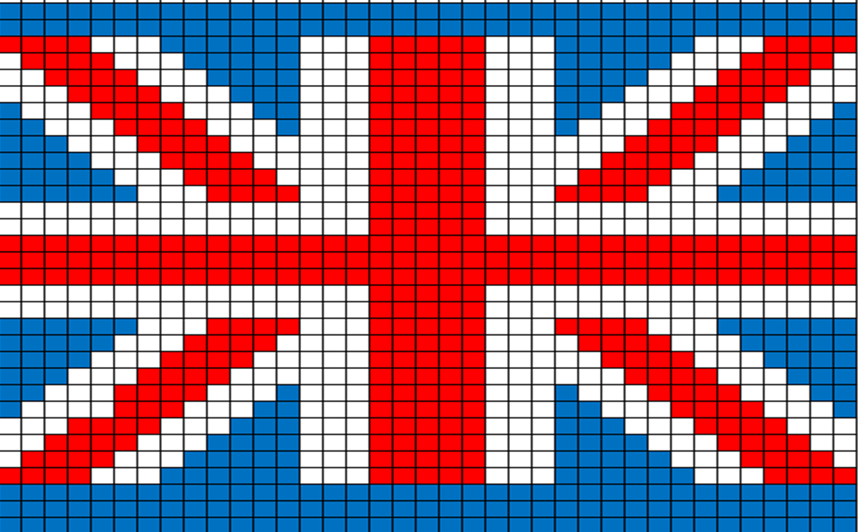 Herons Crafts: Olympic Countdown - 7 Weeks to go - Union Jack Knitted Pu...