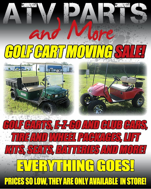 Golf Cart Moving Sale! Everything Goes!
