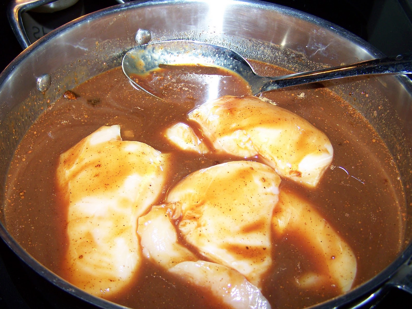 Little Mommy, Big Appetite Shredded Barbecue Chicken with Pumpkin