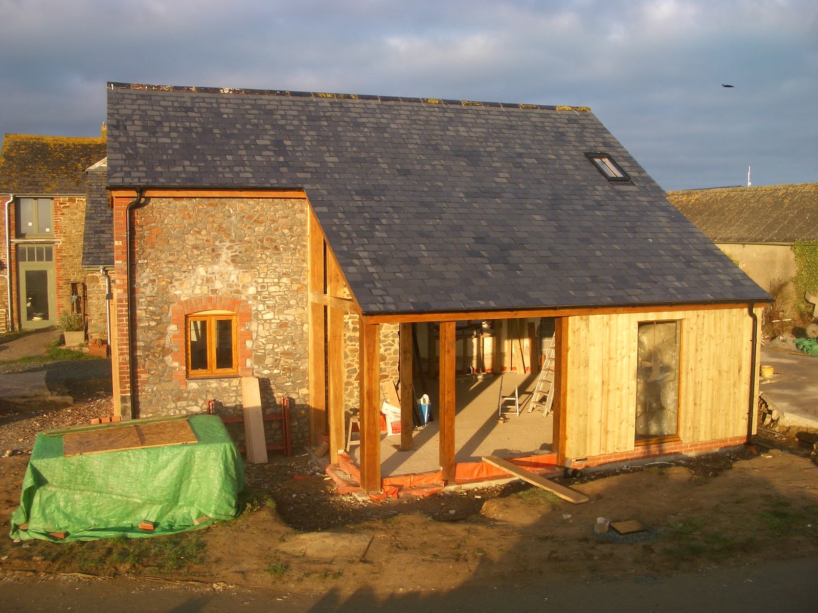 Parlour Barn Agricultural Fencing for Cladding