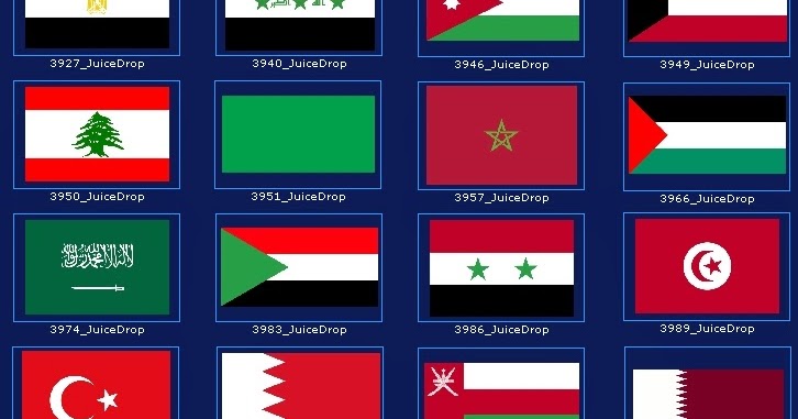 علم احمر ونجمة صفراء