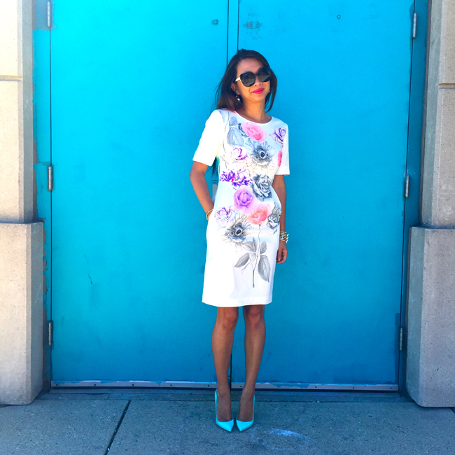Summer Dress - Chicago Red Soles and Red Wine