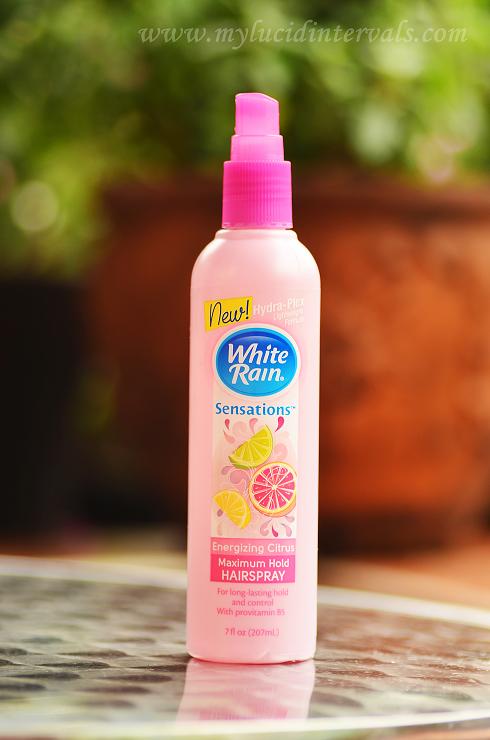 This Or That White Rain Sensations Energizing Citrus Hairspray Vs