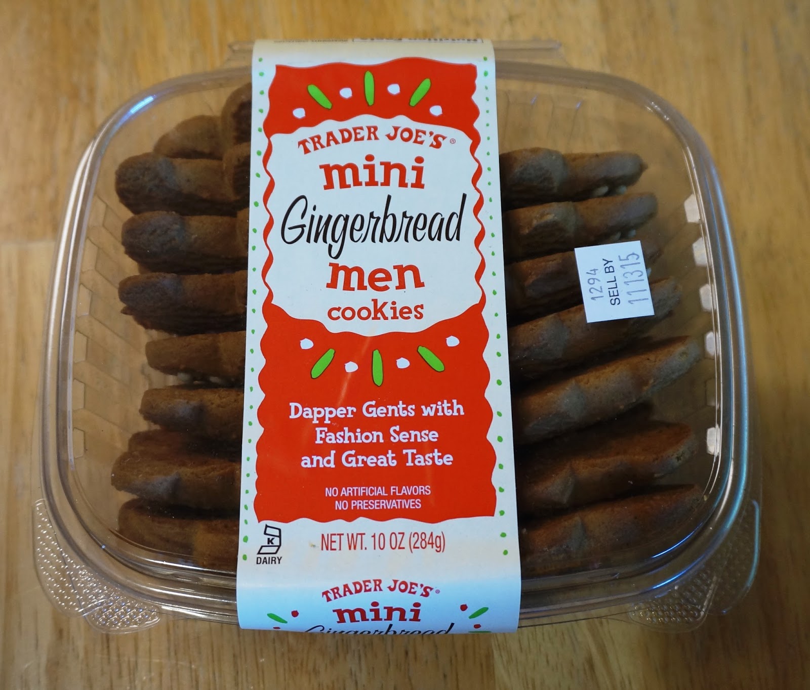 Exploring Trader Joe's Trader Joe's Mini Gingerbread Men Cookies