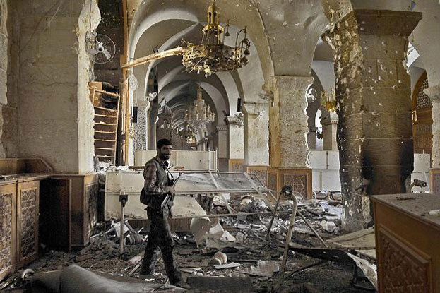 Fight at the Great Mosque Syria Fight at the Great Mosque Syria