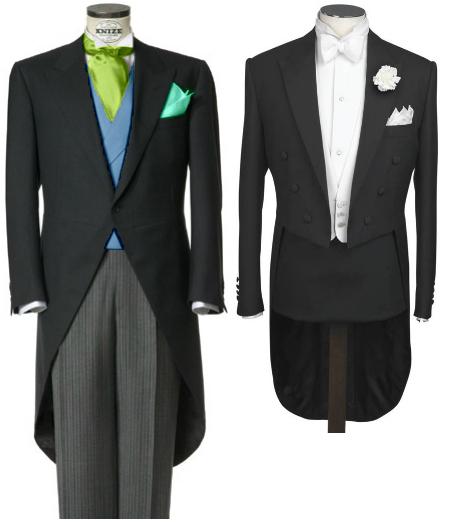 Cutaway, Classic Morning Wear - Formal Wear