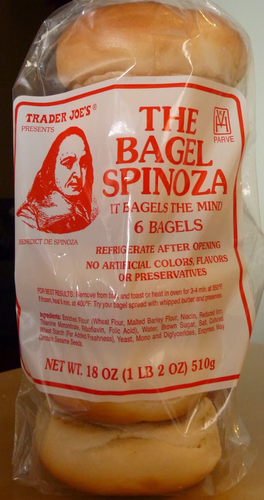 What's Good at Trader Joe's? Trader Joe's The Bagel Spinoza