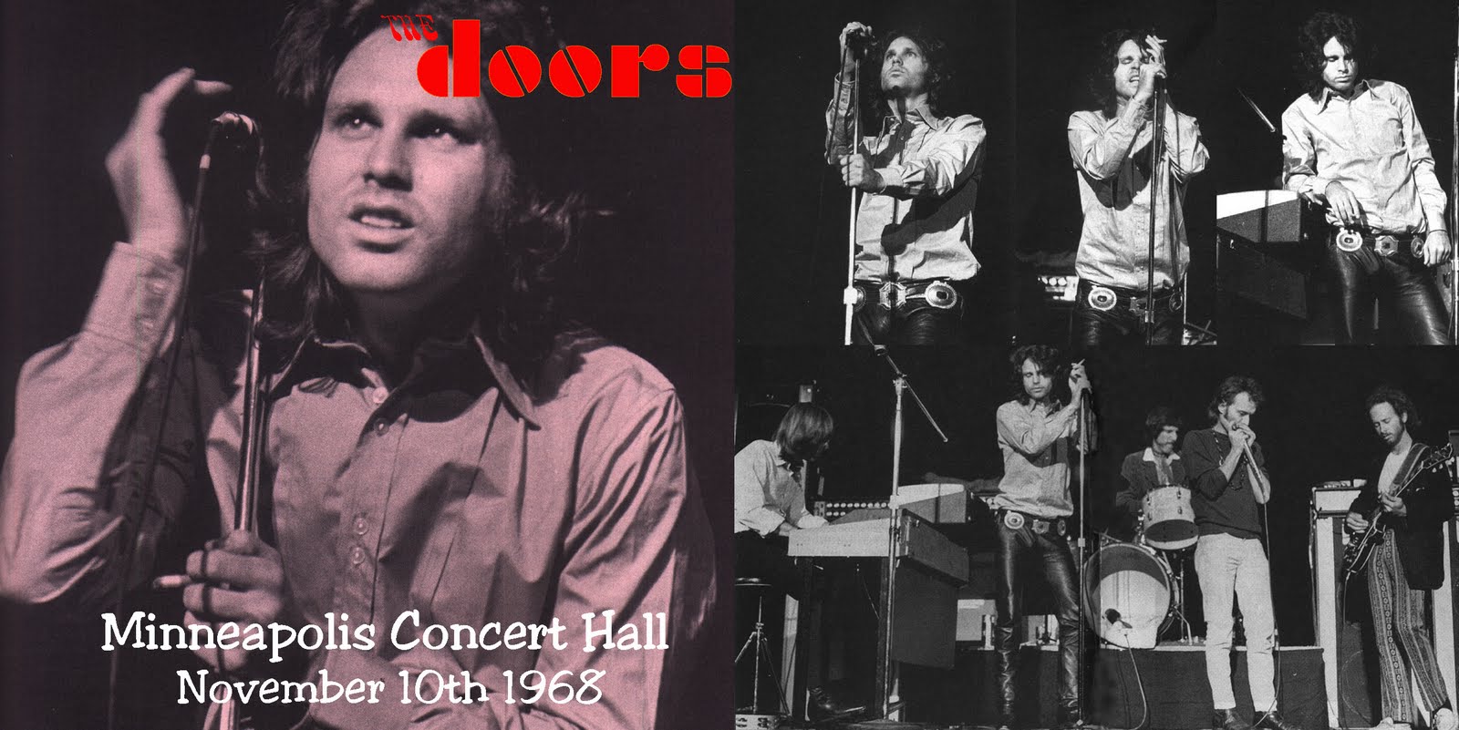Sólo Doorsianos The Doors Minneapolis Concert Hall November 10, 1968