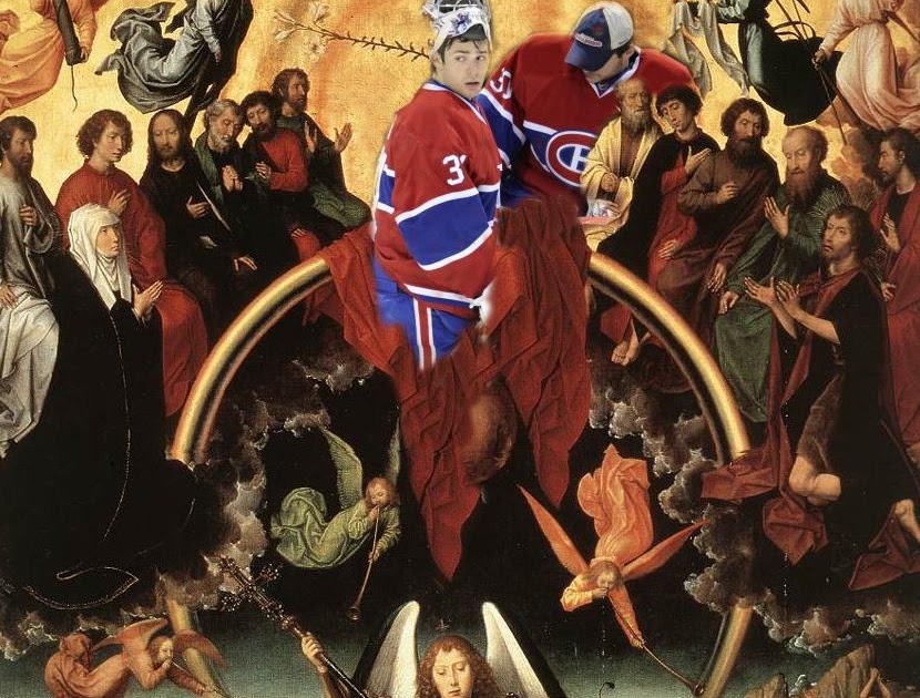 Église de la Sainte Flanelle Toile du courroux de Saint Carey Price