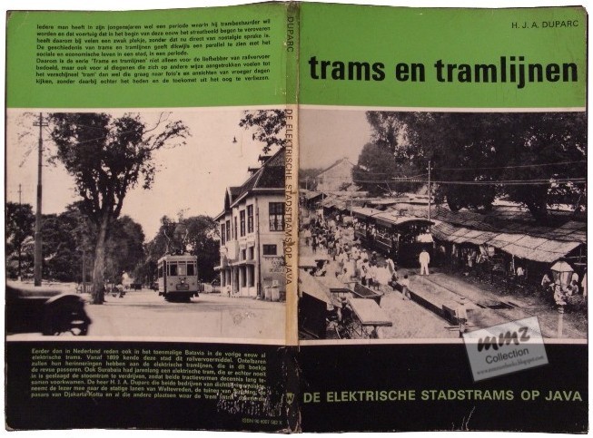 RARE BOOK BUKU LANGKA Trams en Tramlijnen, De