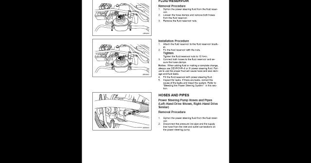 Daewoo Nubira/Lacetti Squeaks and rattles service manual ~ Guide