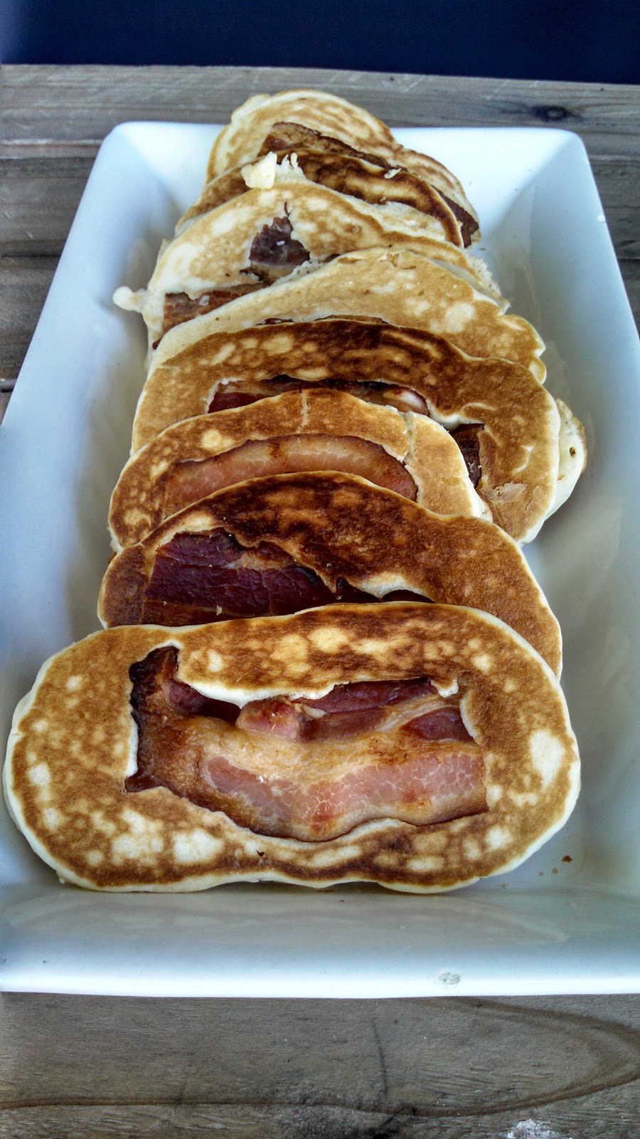 Hot Dog It's a Food Blog Bacon Pancake Dippers