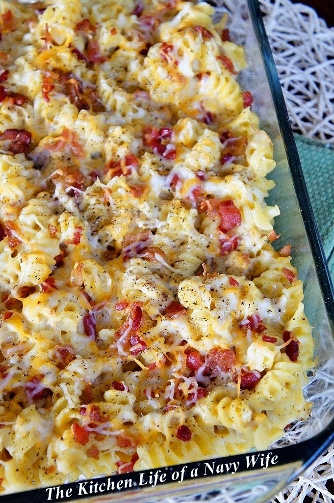 The Bestest Recipes Online Cheesy Bacon Chicken Casserole