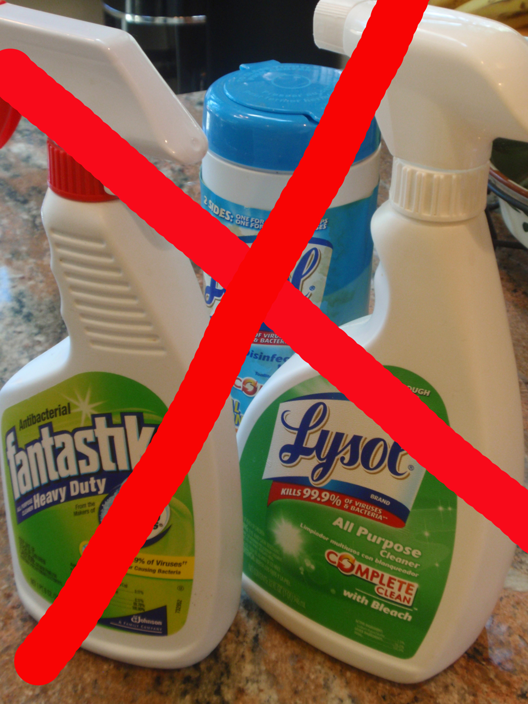 My Great Challenge White Vinegar + Dawn in the kitchen