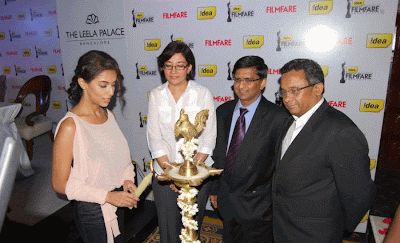 Actress Asin 57th Idea Filmfare awards 2011 launch photos