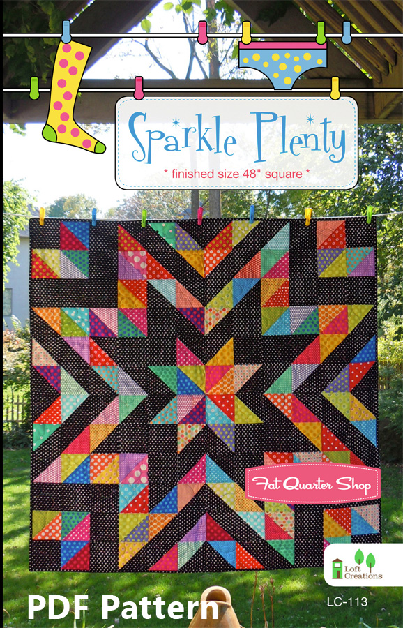 Fat Quarter Shop's Jolly Jabber Pattern Play with the Fat Quarter Shop