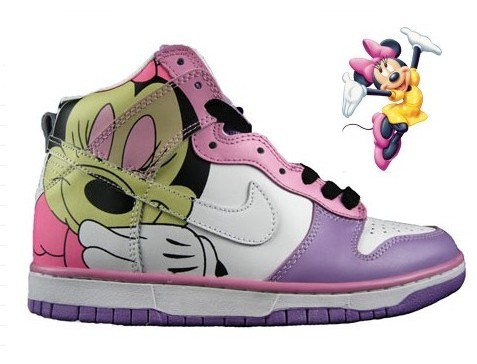 nike minnie mouse dunks