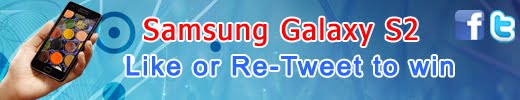 Facebook Like or re-tweet Contest To Win Samsung Galaxy S2