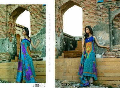 Libas Collection 2013 Vol-3 By Shariq Textiles For Women & Girls