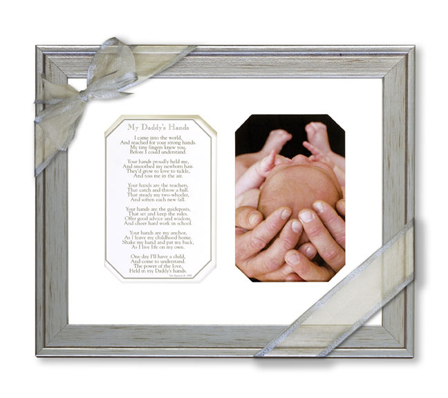 Personalized Gifts Father's Day Daddy's Hands Picture Frames