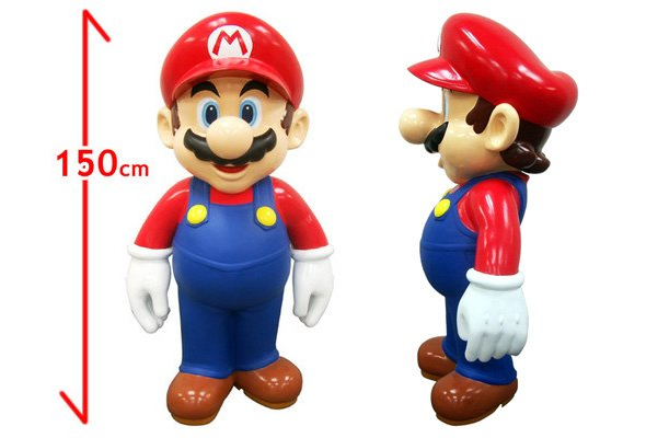 Estátua do Mario em tamanho real está sendo vendida pela  Japan por  quase 3 mil dólares
