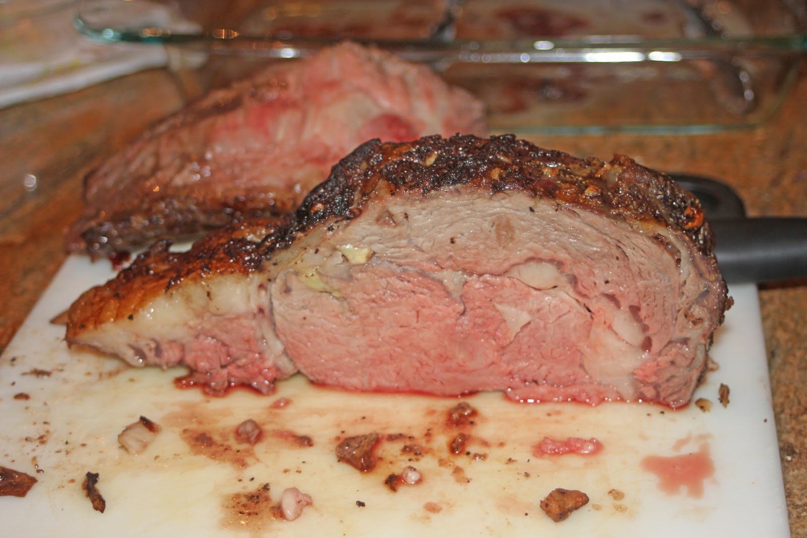 The Grub Files Cooking with Camissonia Roasted Prime Rib with Thyme