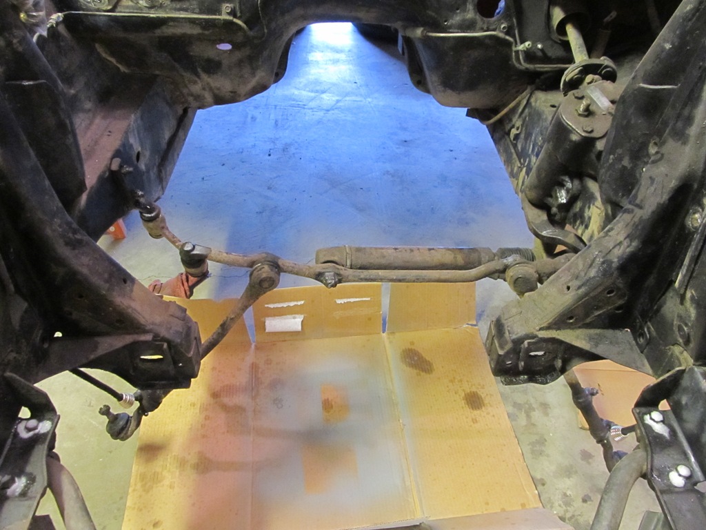 Power Steering linkage removal