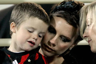 Victoria with her kids