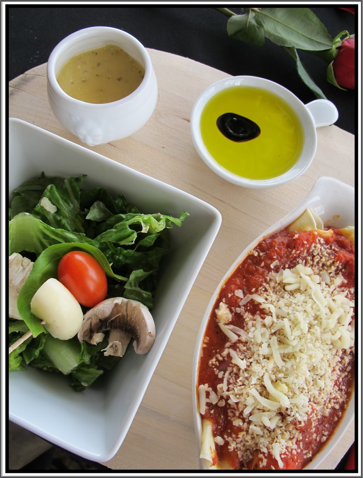 Italian Board Tablescape Purple Chocolat Home