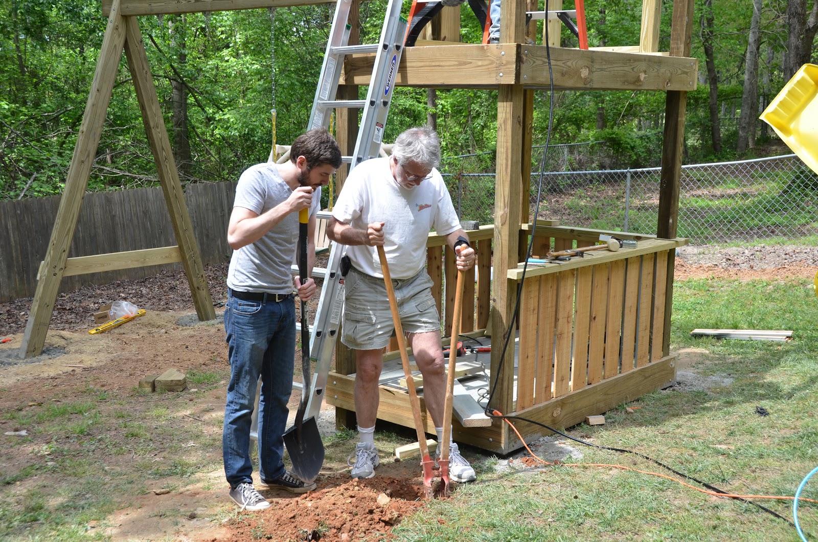 Auger Valve Image How To Anchor A Swing Set